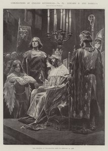Kroningen van Engelse vorsten, Edward II en Isabella